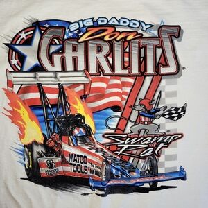 Vtg 2001 Don Garlits Swamp Rat Shirt 2XL Big Daddy Museum of Drag Racing